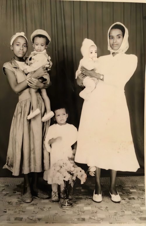 At the age of one year old