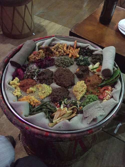 Traditional Ethiopian Dish
